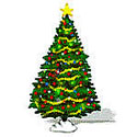 Picture, Decorated Christmas Tree
